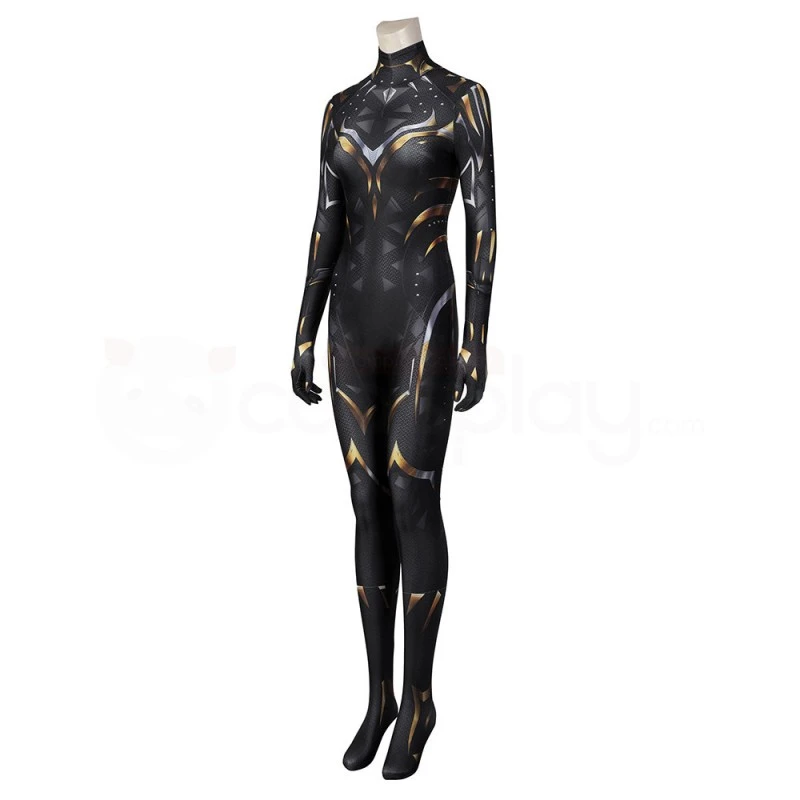 Black Panther Wakanda Forever Shuri Black Cosplay Costume - Image 3