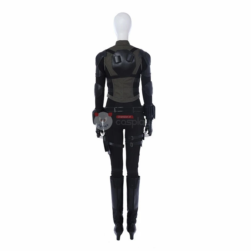 Black Widow Natasha Romanoff The Avengers Cosplay Costume - Image 3