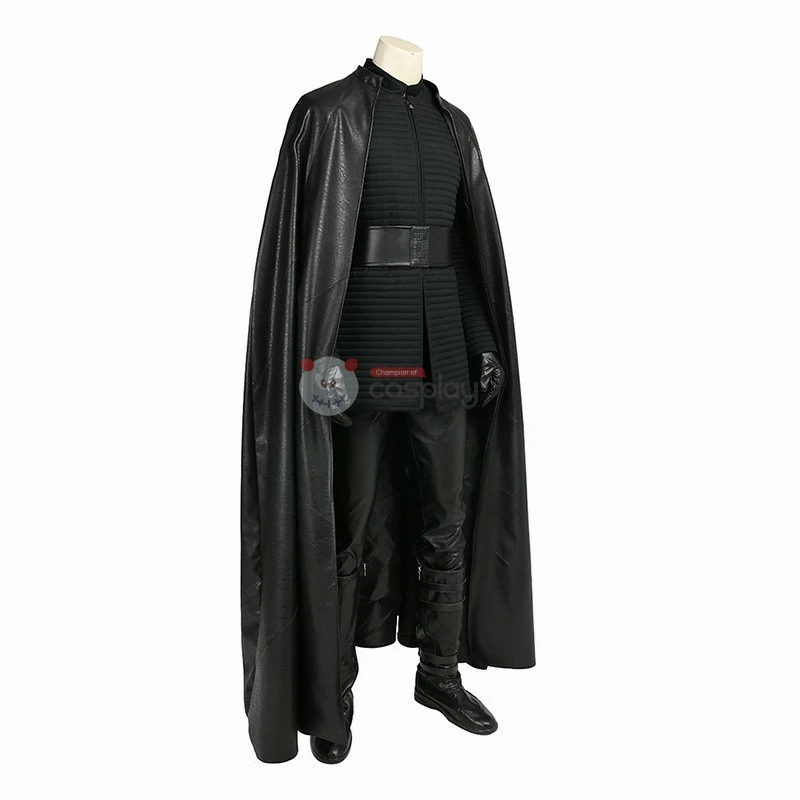 Star Wars 8 The Last Jedi Kylo Ren Costume Cosplay Deluxe Version Suit - Image 3