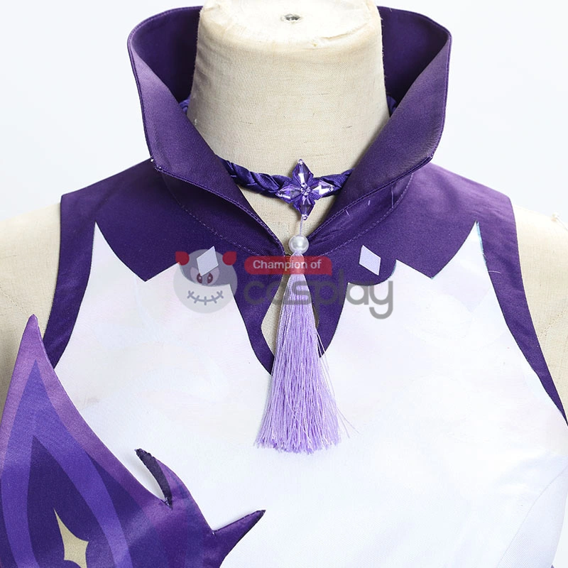 Keqing Costume Game Genshin Impact Cosplay Costumes - Image 7