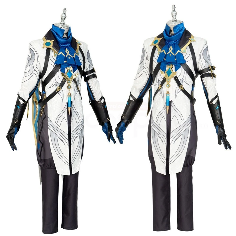Genshin Impact The Doctor Cosplay Costumes Dottore Cosplay Suit - Image 2