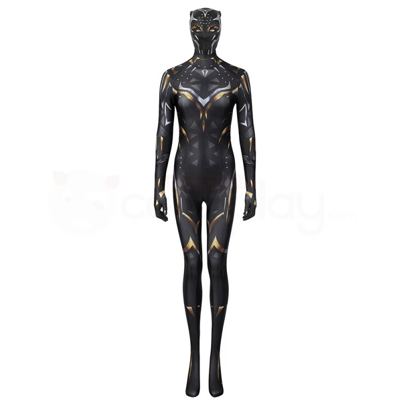 Black Panther Wakanda Forever Shuri Black Cosplay Costume - Image 2