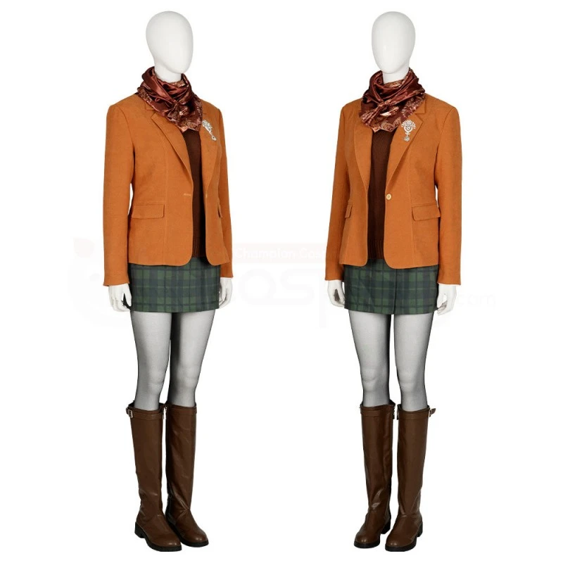 Resident Evil 4 Remake Ashley Graham Cosplay Costumes - Image 2