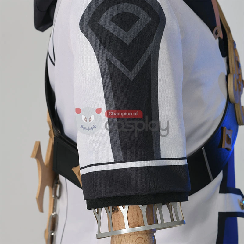Genshin Impact Albedo Cosplay Costume - Image 4