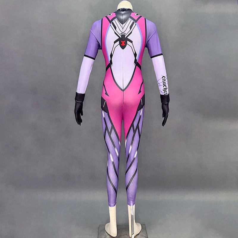 Overwatch Cosplay Costumes Widowmaker Halloween Jumpsuit - Image 4