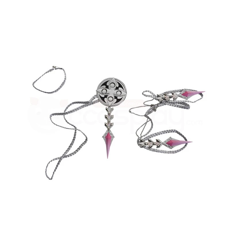 Genshin Impact Fatui La Signora Cosplay Costume Damselette Suit - Image 3