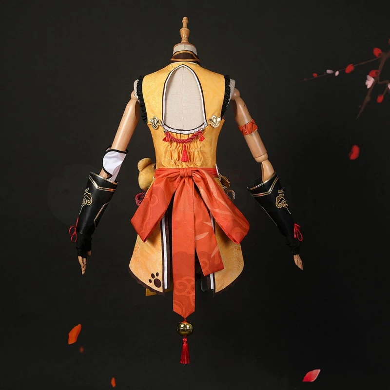 Xiangling Costume Game Genshin Impact Cosplay Suit - Image 4
