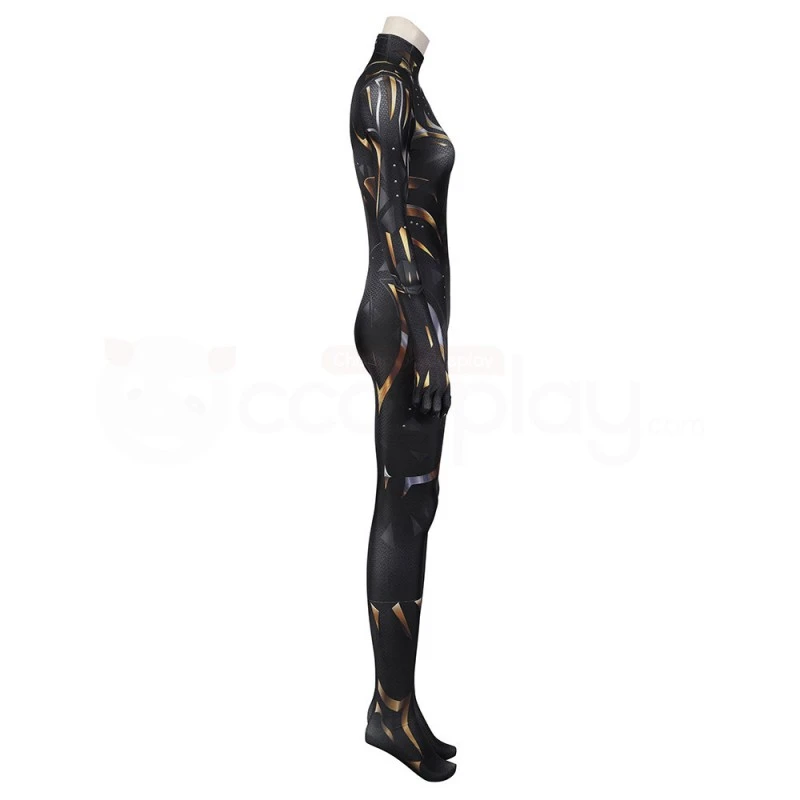 Black Panther Wakanda Forever Shuri Black Cosplay Costume - Image 4