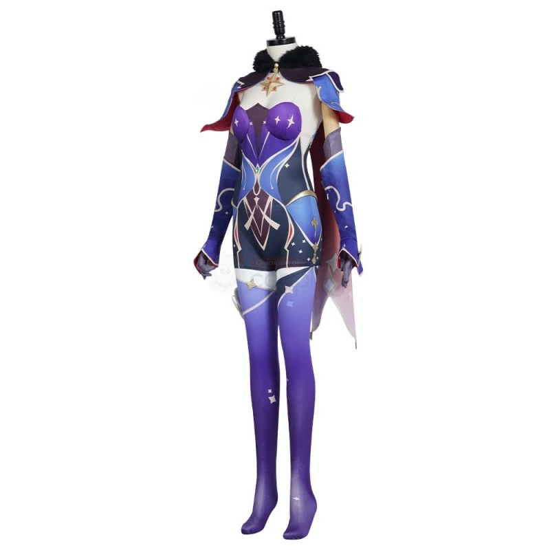 Mona Costume New Genshin Impact Mona Cosplay Suit - Image 4