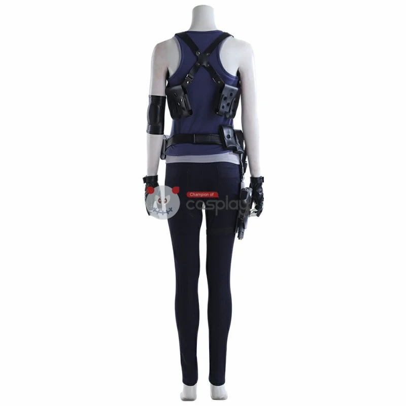 Jill Valentine Costume Resident Evil 3 Remake Cosplay Costume - Image 4