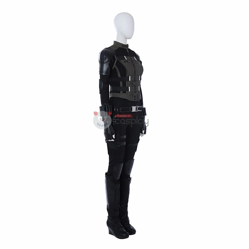 Black Widow Natasha Romanoff The Avengers Cosplay Costume - Image 4