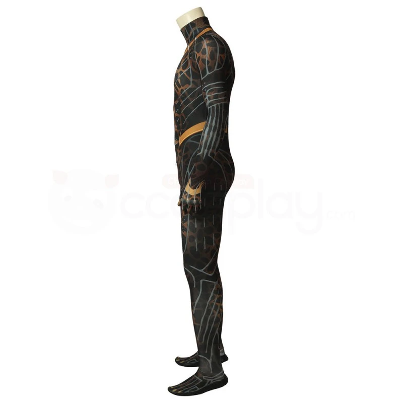 Erik Stevens Jumpsuit Black Panther Cosplay Costume - Image 2