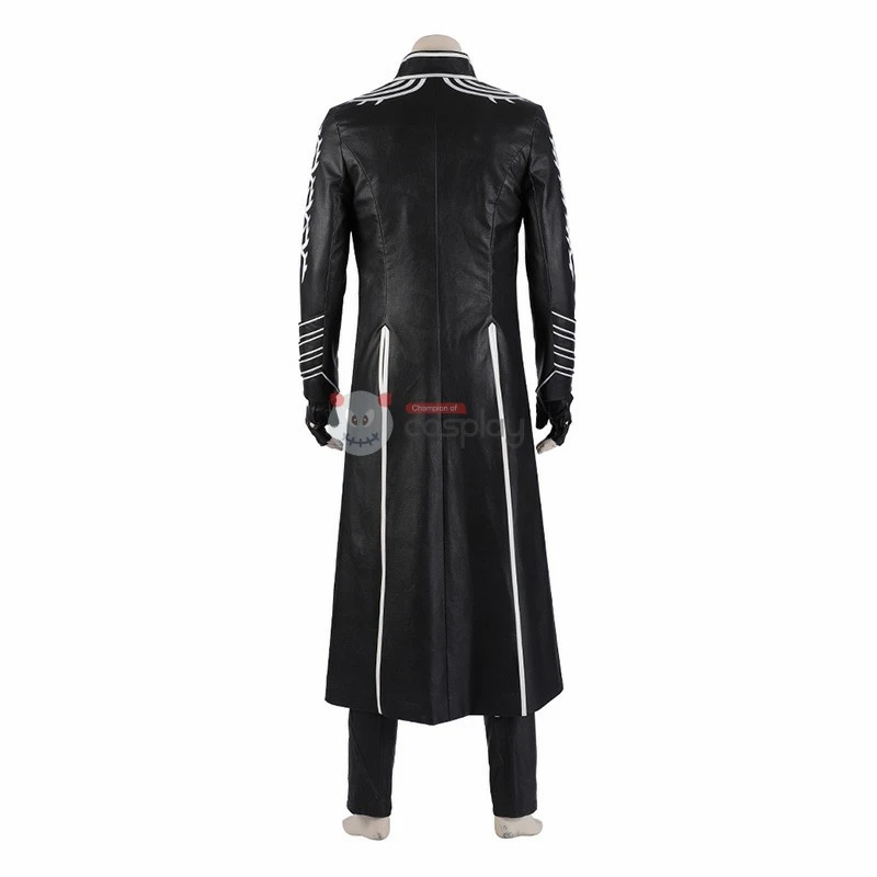 Ready To Ship Vergil Costume Devil May Cry 5 Cosplay Costumes Windbreaker Full Set - Image 4
