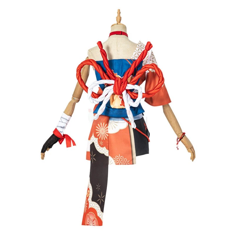 Yoimiya Costume Genshin Impact Cosplay Suit - Image 5