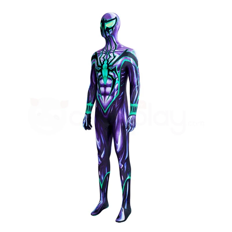 Chasm Ben Reilly Costume The Scarlet Spider Cosplay Spider-Man Jumpsuit - Image 5