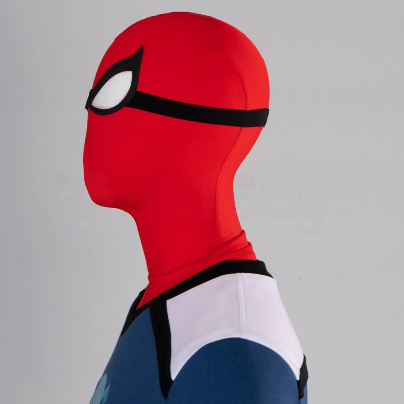 Spider-Man Freshman Year Cosplay Costume Spiderman Peter Parker Hoodie - Image 5