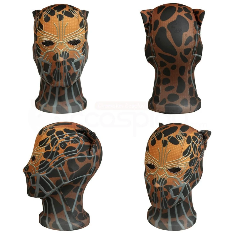 Erik Stevens Jumpsuit Black Panther Cosplay Costume - Image 3