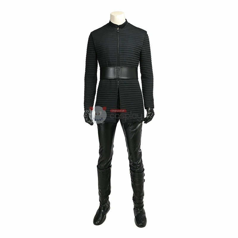 Star Wars 8 The Last Jedi Kylo Ren Costume Cosplay Deluxe Version Suit - Image 5