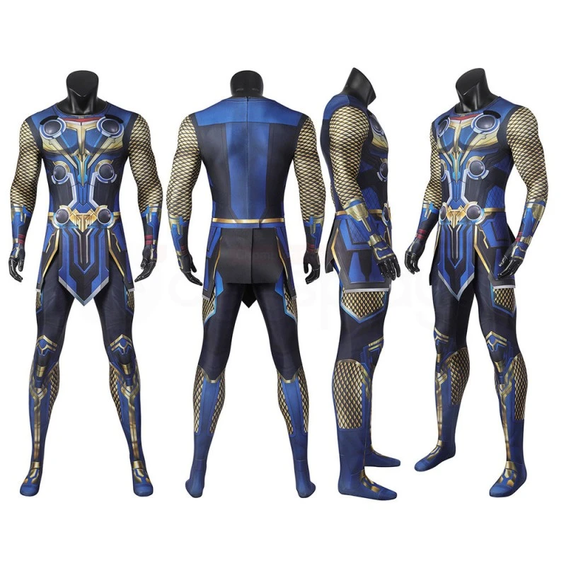 Thor Love And Thunder Cosplay Costumes Thor Halloween Jumpsuit - Image 3
