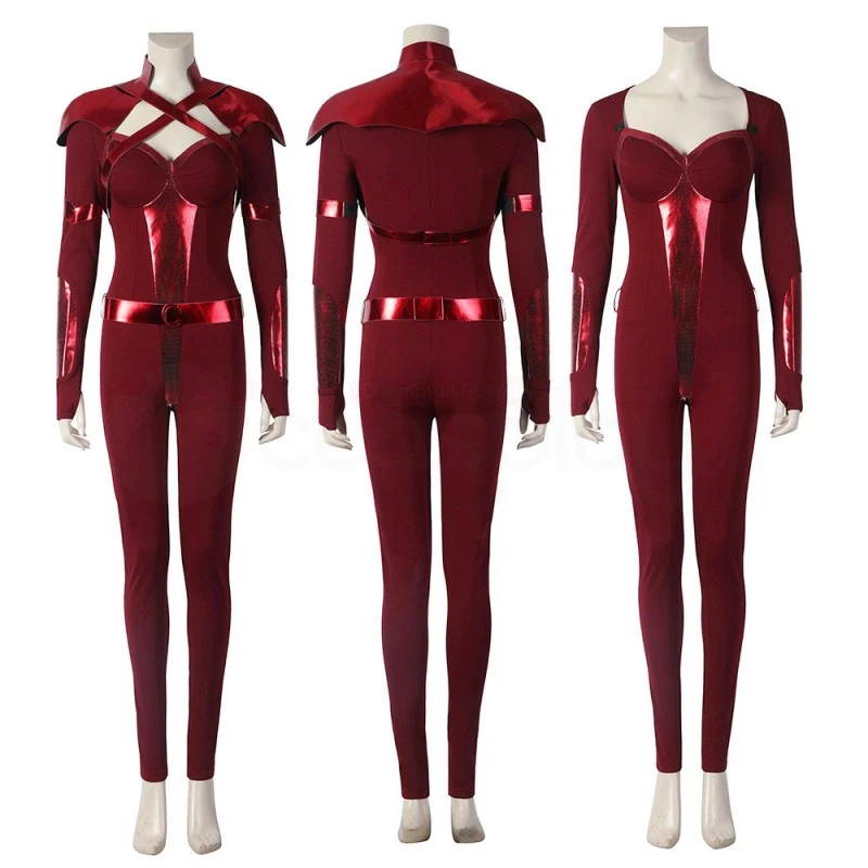 The Boys Season 3 Crimson Countess Cosplay Costumes - Image 3