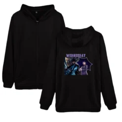 Wednesday Swearshirts The Addams Family Print Hoodie Unisex