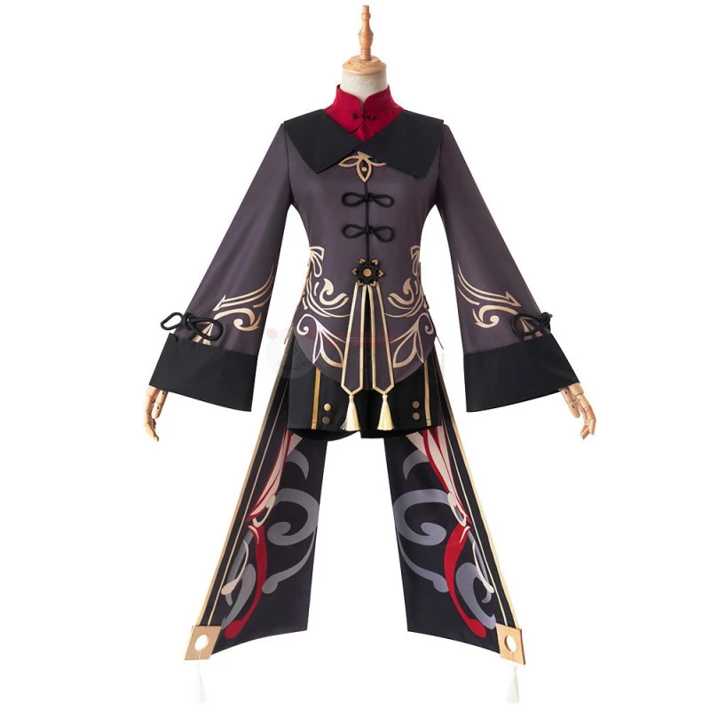Hu Tao Costume Genshin Impact Cosplay Suit - Image 2