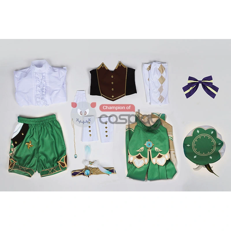 Venti Costume Genshin Impact Cosplay Costumes - Image 13