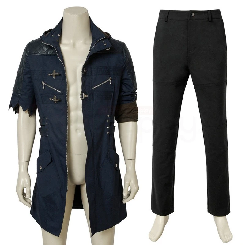 Devil May Cry 5 Costume DMC V Nero Cosplay Suit - Image 5