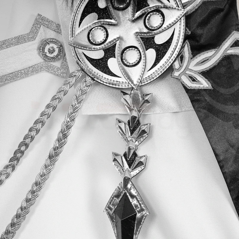 Genshin Impact Fatui Il Capitano Cosplay Costumes The Captain Suit - Image 5