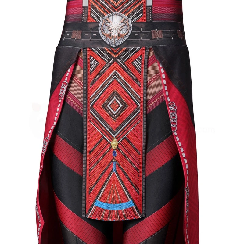 Black Panther Wakanda Forever Cosplay Costumes Dora Milaje Aneka Nakia Ayo Jumpsuit - Image 5
