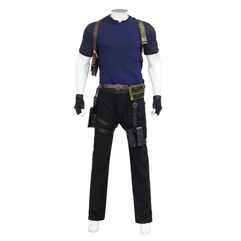 2023 Leon S Kennedy Cosplay Costumes Resident Evil 4 Remake Suit - Image 7
