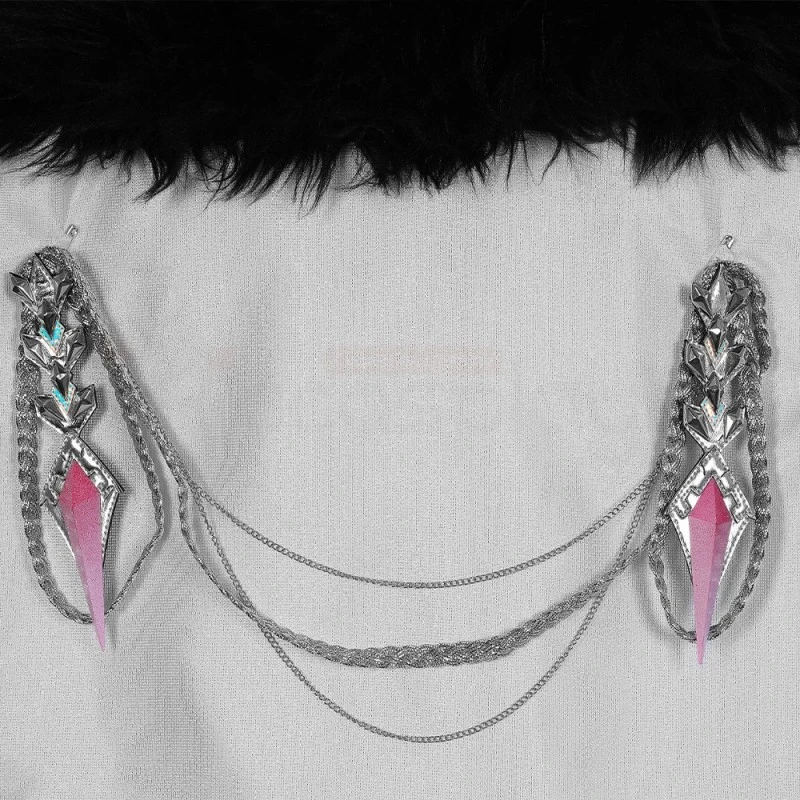 Genshin Impact Fatui La Signora Cosplay Costume Damselette Suit - Image 6