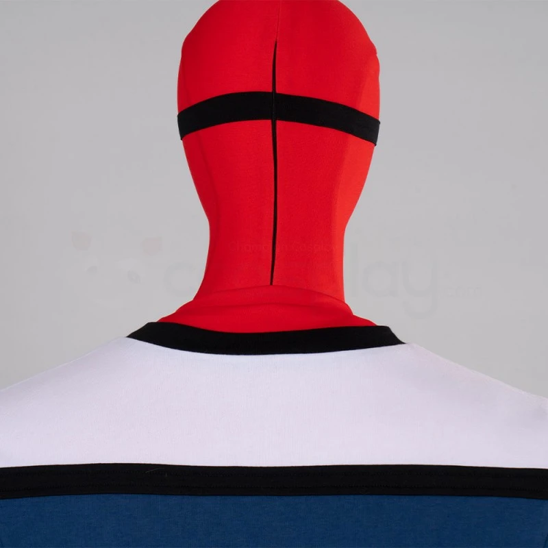 Spider-Man Freshman Year Cosplay Costume Spiderman Peter Parker Hoodie - Image 6
