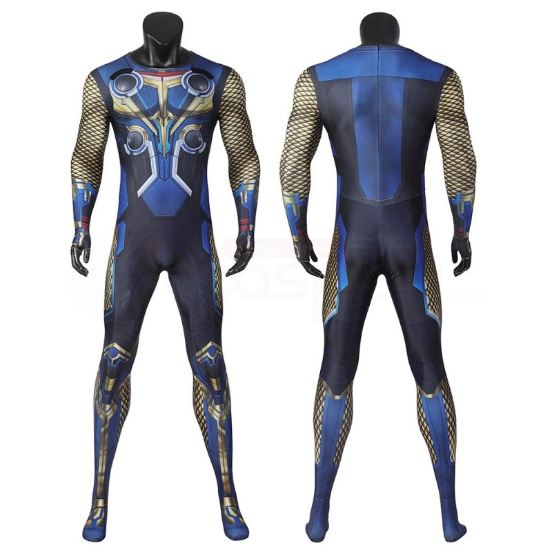 Thor Love And Thunder Cosplay Costumes Thor Halloween Jumpsuit - Image 4