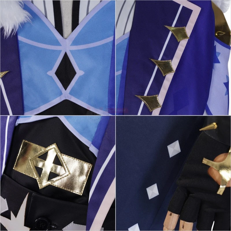 Genshin Impact Cosplay Costumes Kaeya Suit - Image 7