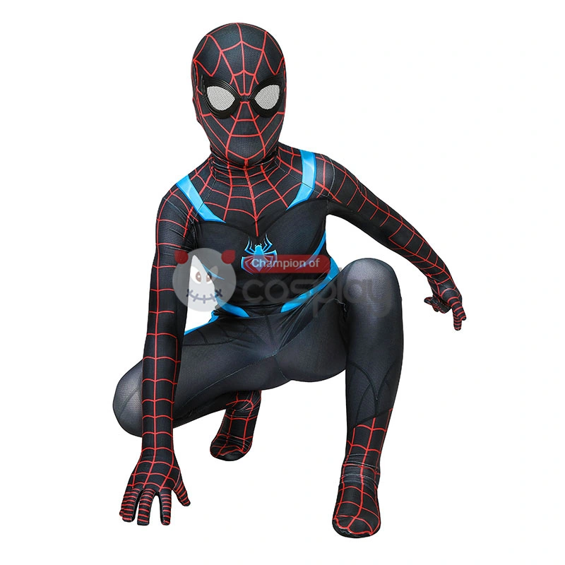 Kids Spider Man Jumpsuit Secret War Cosplay Costume - Image 7