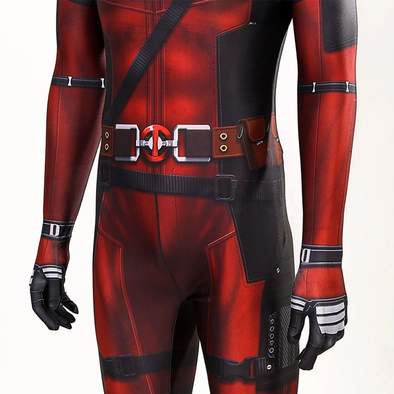 Deadpool Jumpsuit Deadpool Wade Wilson Cosplay Costumes - Image 6