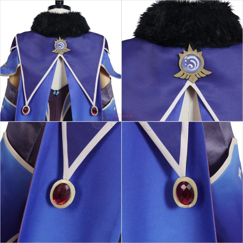 Mona Costume New Genshin Impact Mona Cosplay Suit - Image 7