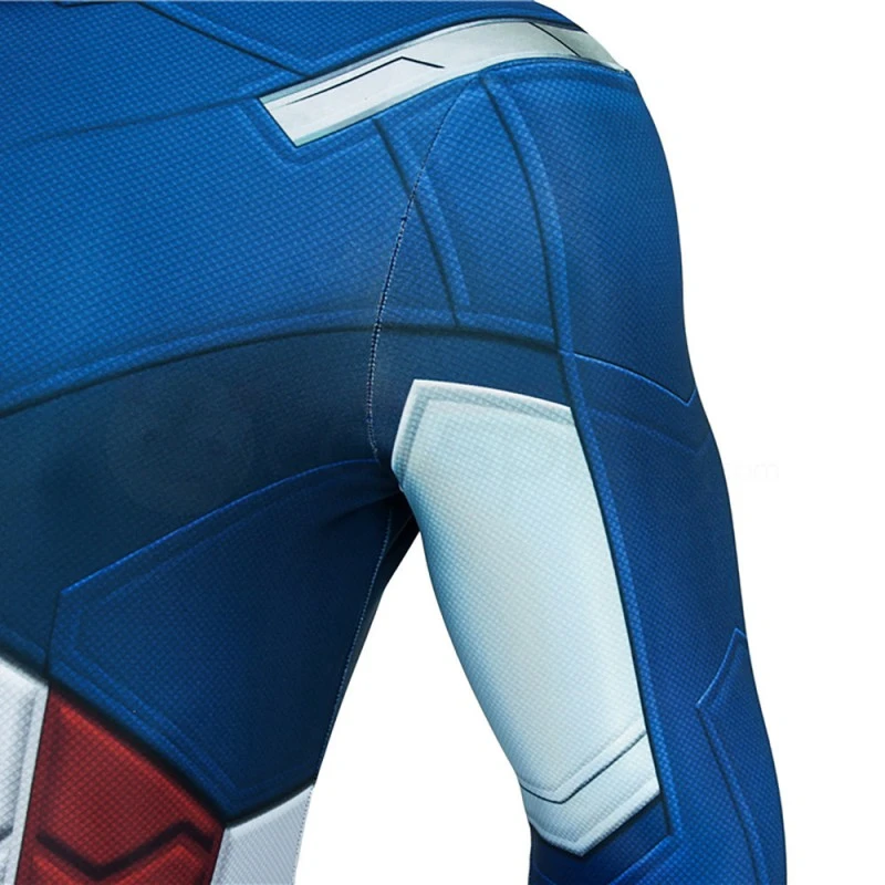 The Avengers Steve Rogers Bodysuit Captain America Cosplay Costume - Image 6