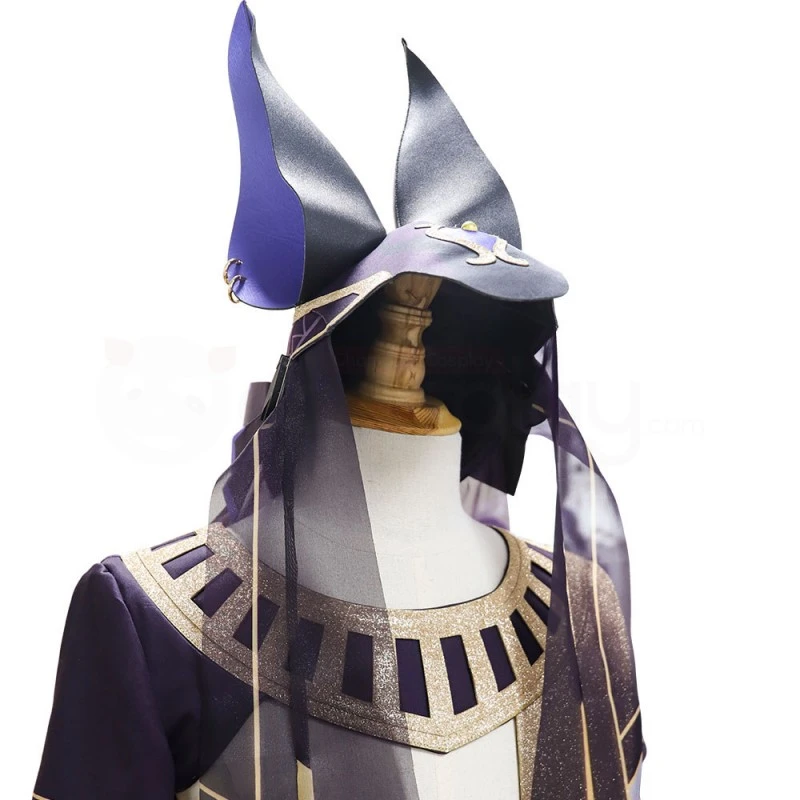 Genshin Impact Cosplay Costume Cyno Halloween Suit - Image 7