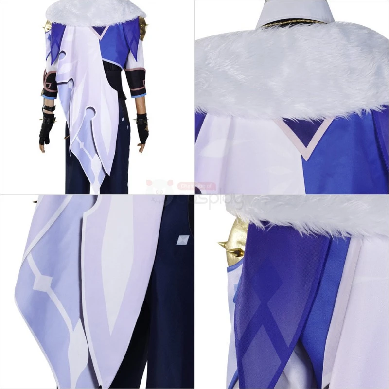 Genshin Impact Cosplay Costumes Kaeya Suit - Image 8