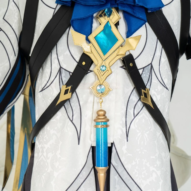 Genshin Impact The Doctor Cosplay Costumes Dottore Cosplay Suit - Image 7