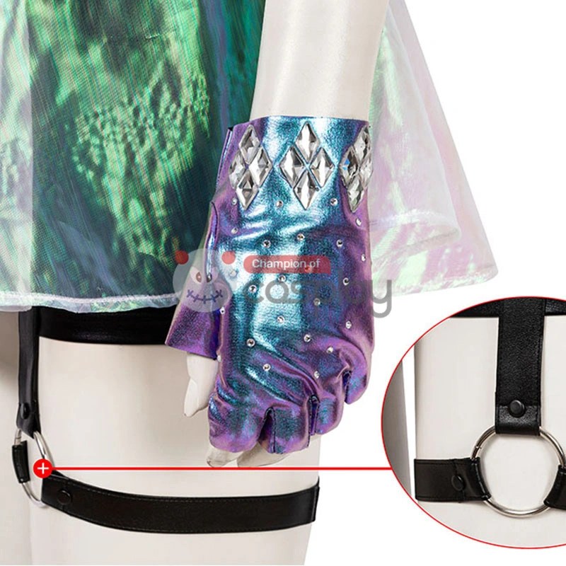 League Of Legends 2020 LOL KDA All Out Ahri Cosplay Costume - Image 7