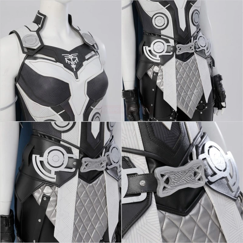 Thor 4 Love And Thunder Cosplay Costumes Valkyrie Halloween Suit - Image 9