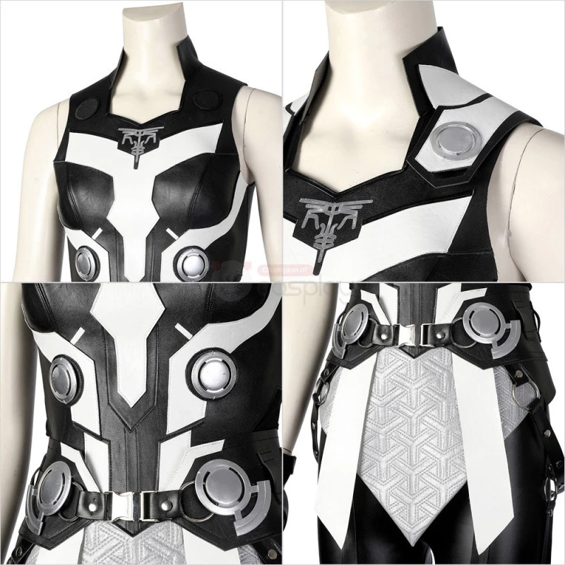 Thor 4 Love And Thunder King Valkyrie Cosplay Costume - Image 8