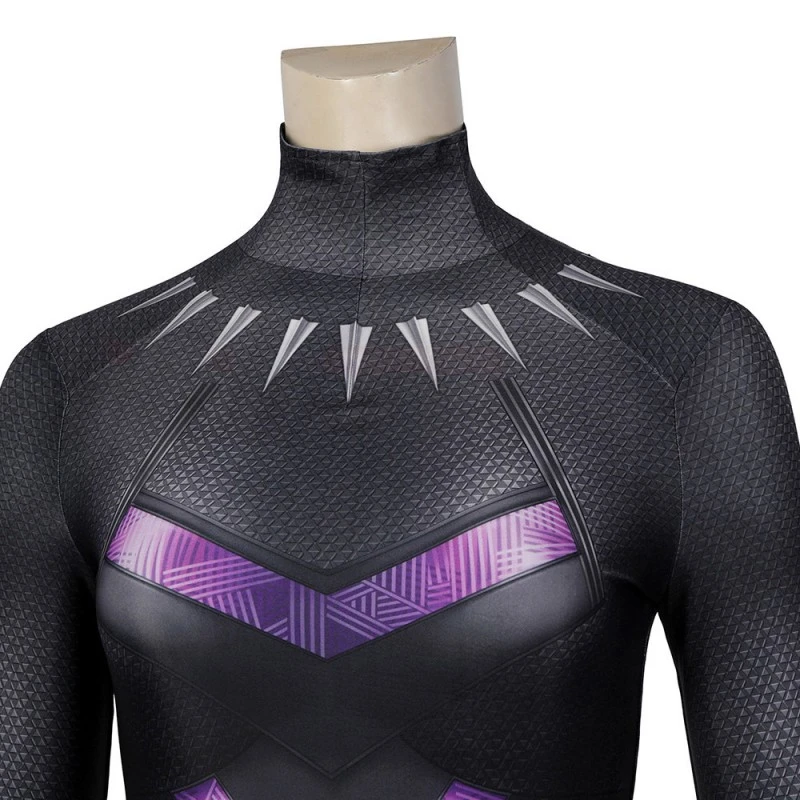 Black Panther Wakanda Forever Shuri Jumpsuit Cosplay Costume - Image 7