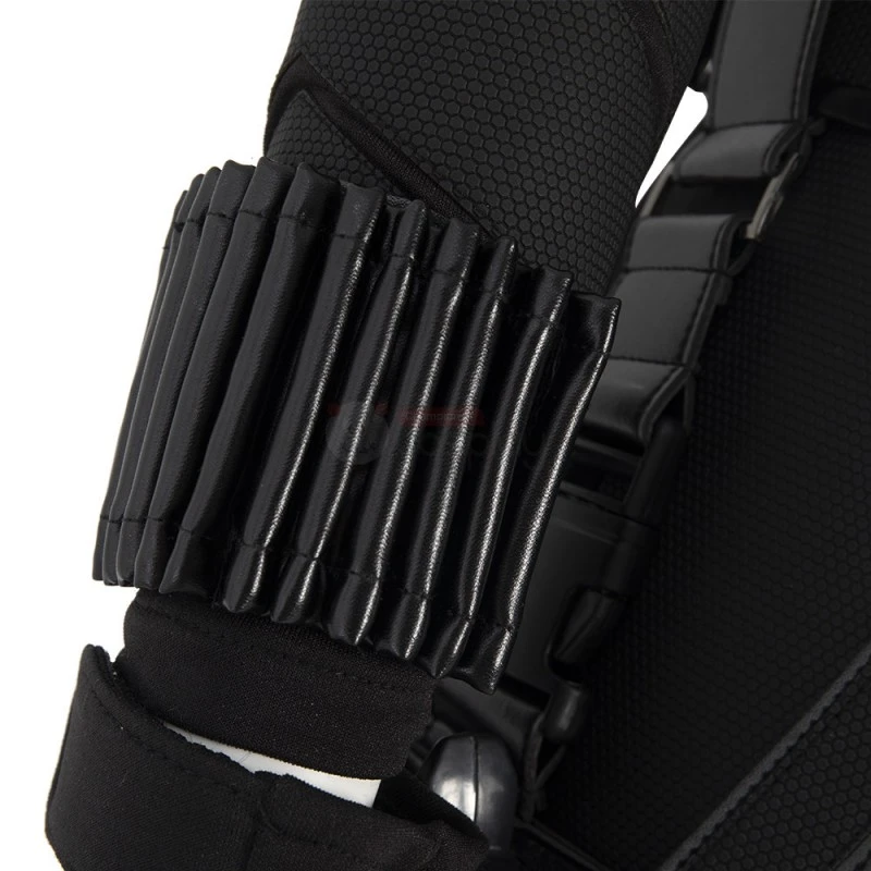 Yelena Belova Black Costume New Black Widow Cosplay Suit - Image 8