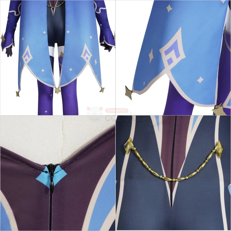 Mona Costume New Genshin Impact Mona Cosplay Suit - Image 9
