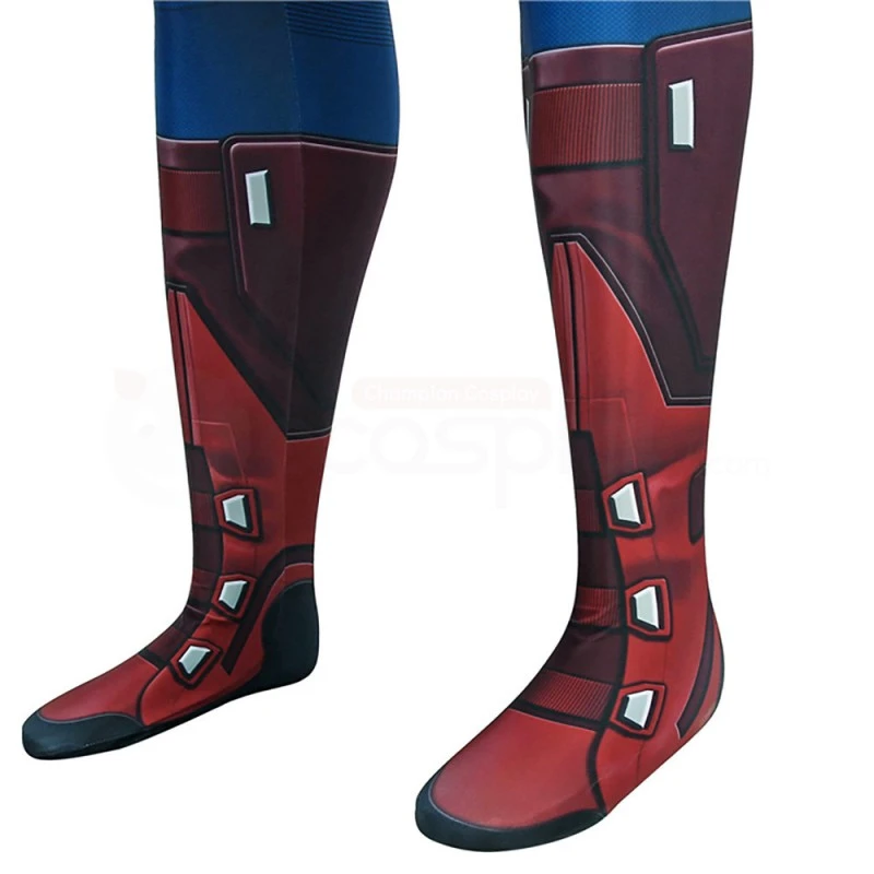 The Avengers Steve Rogers Bodysuit Captain America Cosplay Costume - Image 8