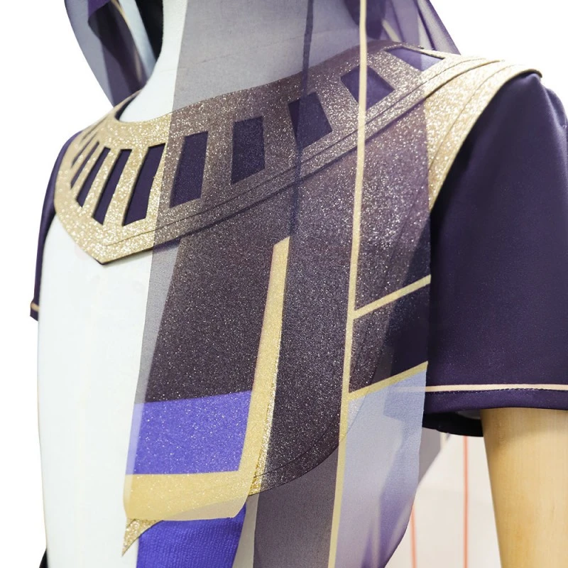 Genshin Impact Cosplay Costume Cyno Halloween Suit - Image 9
